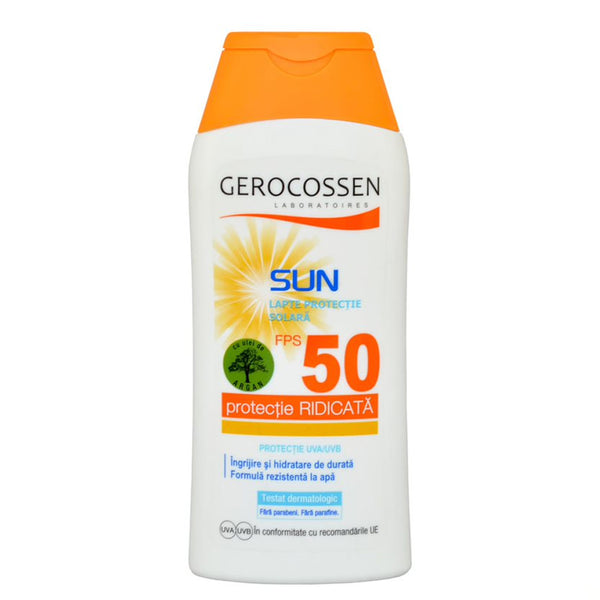 Lapte cu protectie solara SPF 50 Gerocossen Sun 200 ml, Gerocossen