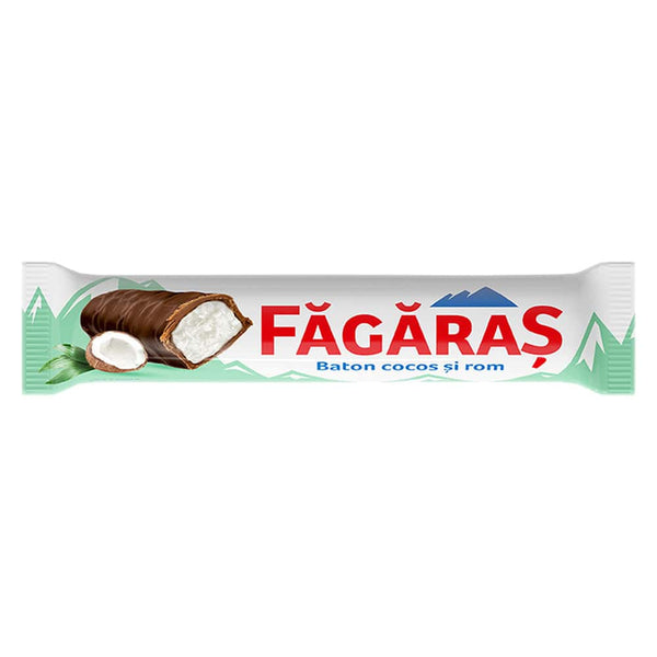 Fagaras Baton de ciocolata cu cocos si rom