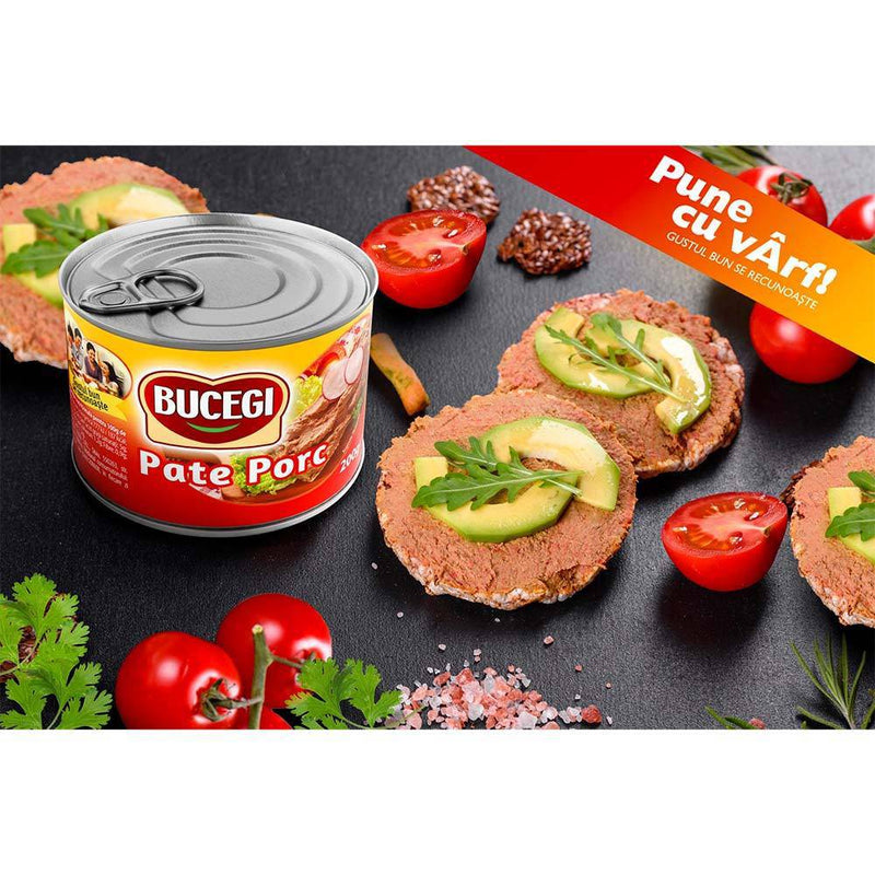 Bucegi pate de porc 200 g