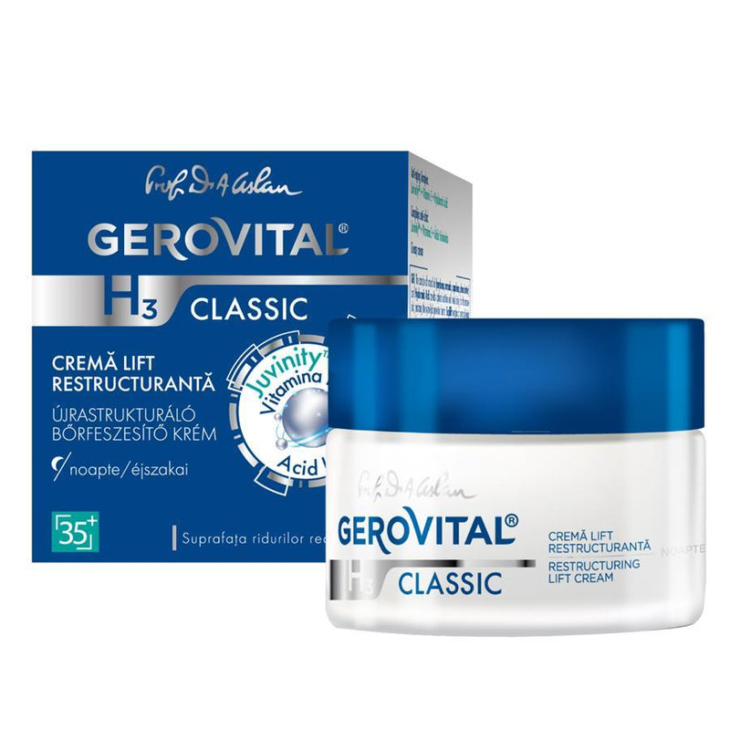 Crema Lift Restructuranta De Noapte Gerovital Classic